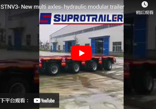 STNV3- New Nicolas Hydraulic Modular Trailer