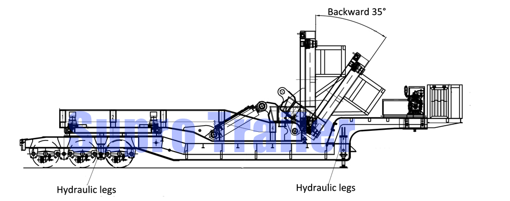 drawing of STBA-L10 windmill blade adapter