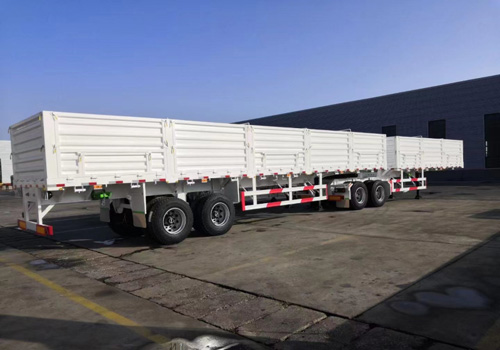 Drop Side Trailer with Dolly Trailer