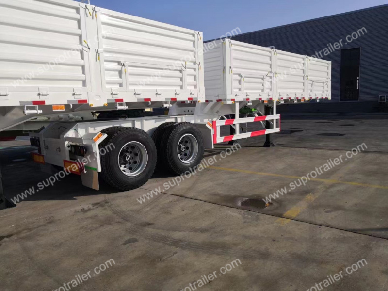 drop side low bed trailer for sale