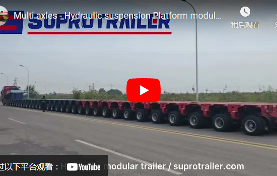 Hydraulic Modular Trailer Combination