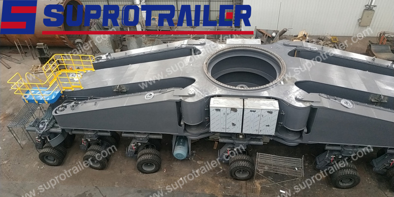 customized self propelled traveling system for crane