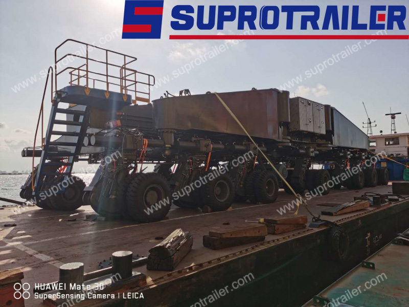 customized self propelled traveling system for crane