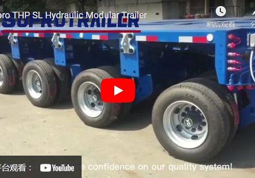 Supro THP/SL Hydraulic Modular Trailer