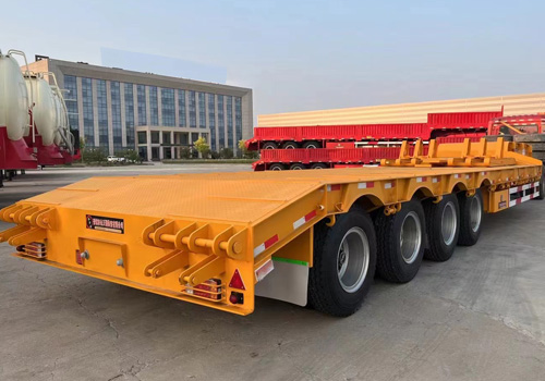 4 Axles Low Bed Trailer