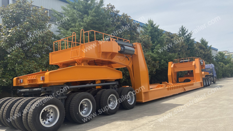 big dolly trailer with girder bridge