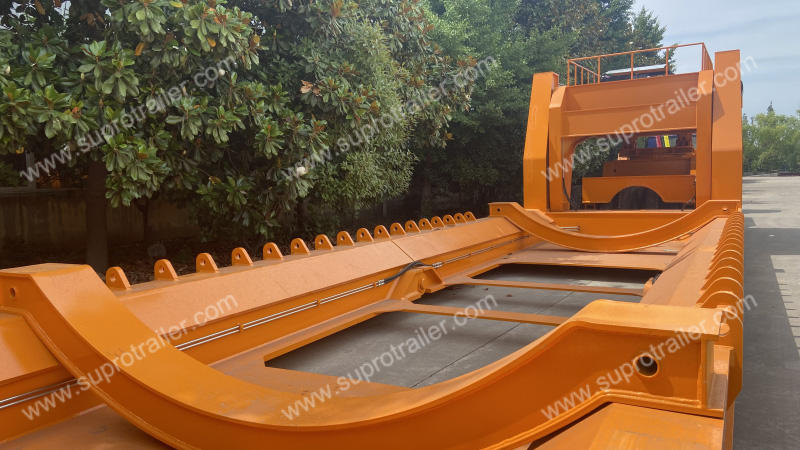 detachable platform of girder bridge dolly trailer