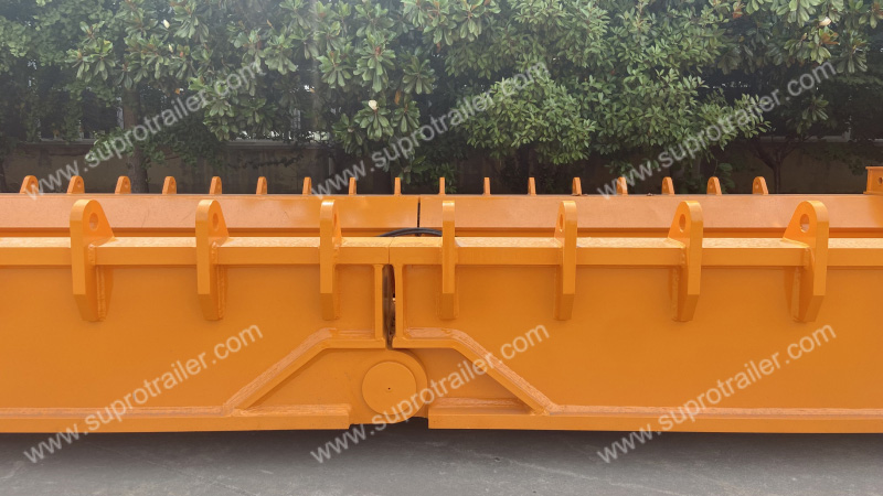 detachable platform of girder bridge dolly trailer