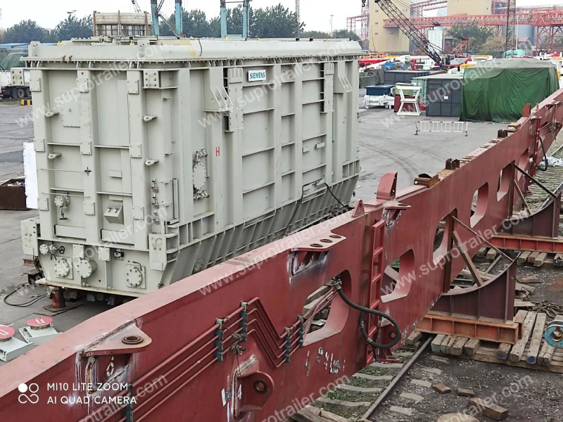 girder bridge for railway transport