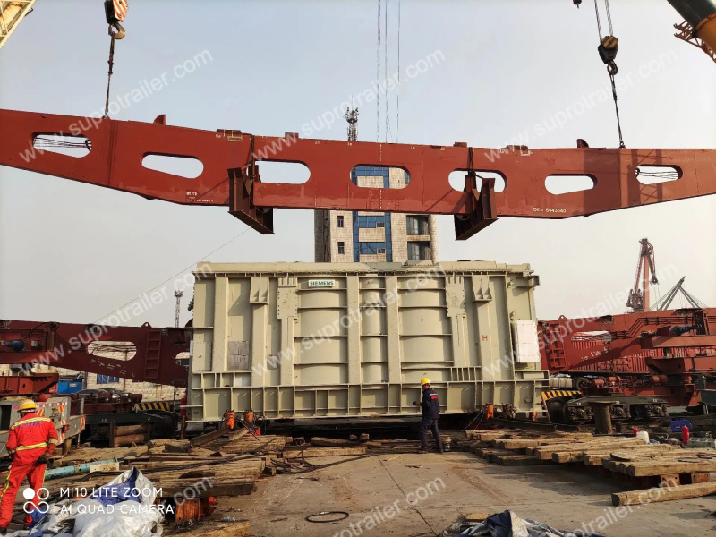 girder bridge for railway transport