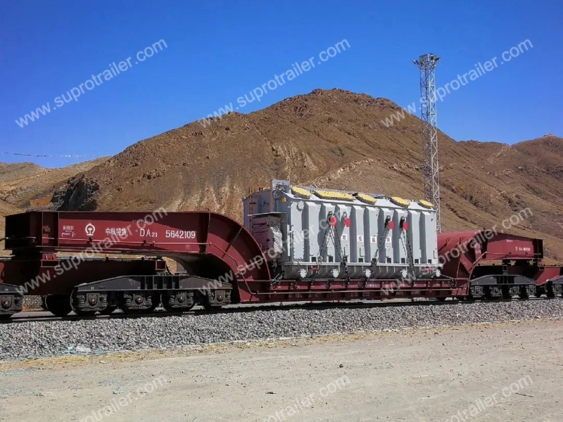 girder bridge for railway transport