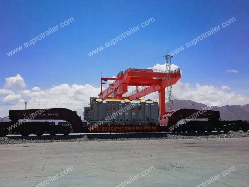 girder bridge for railway transport