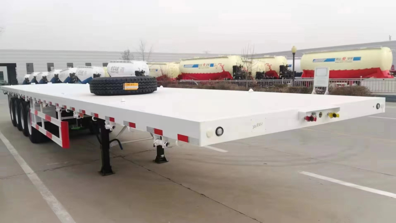 40ft flatbed container trailer