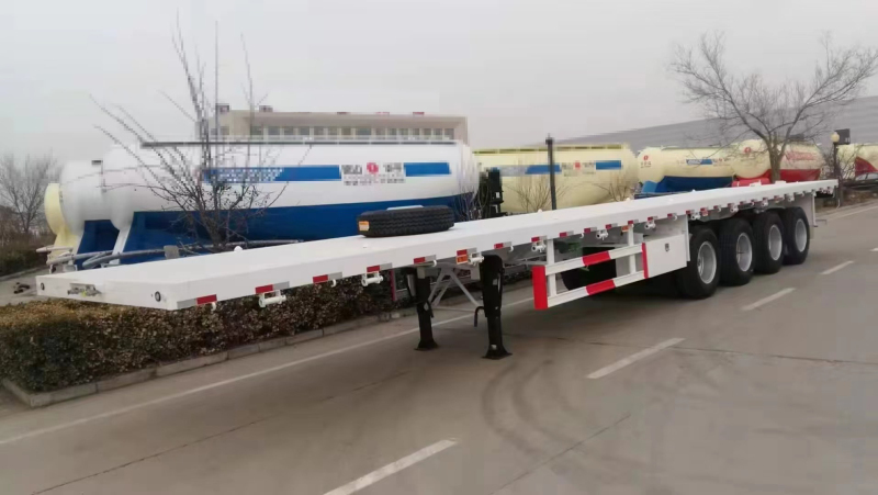 40ft flatbed container trailer