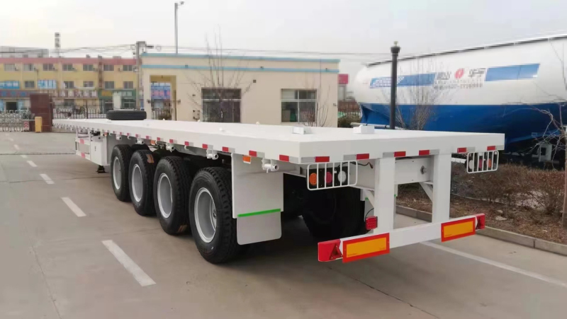 40ft flatbed container trailer