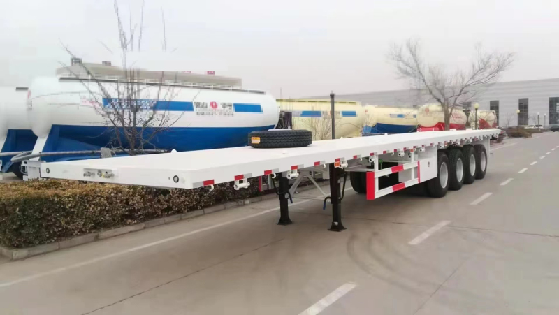 40ft flatbed container trailer