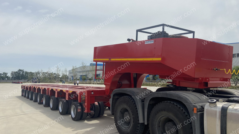 680mm height hydraulic modular trailer