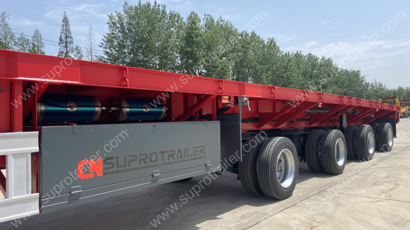 70m Automatic Steering Extendable Trailer