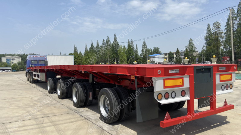 70m Automatic Steering Extendable Trailer