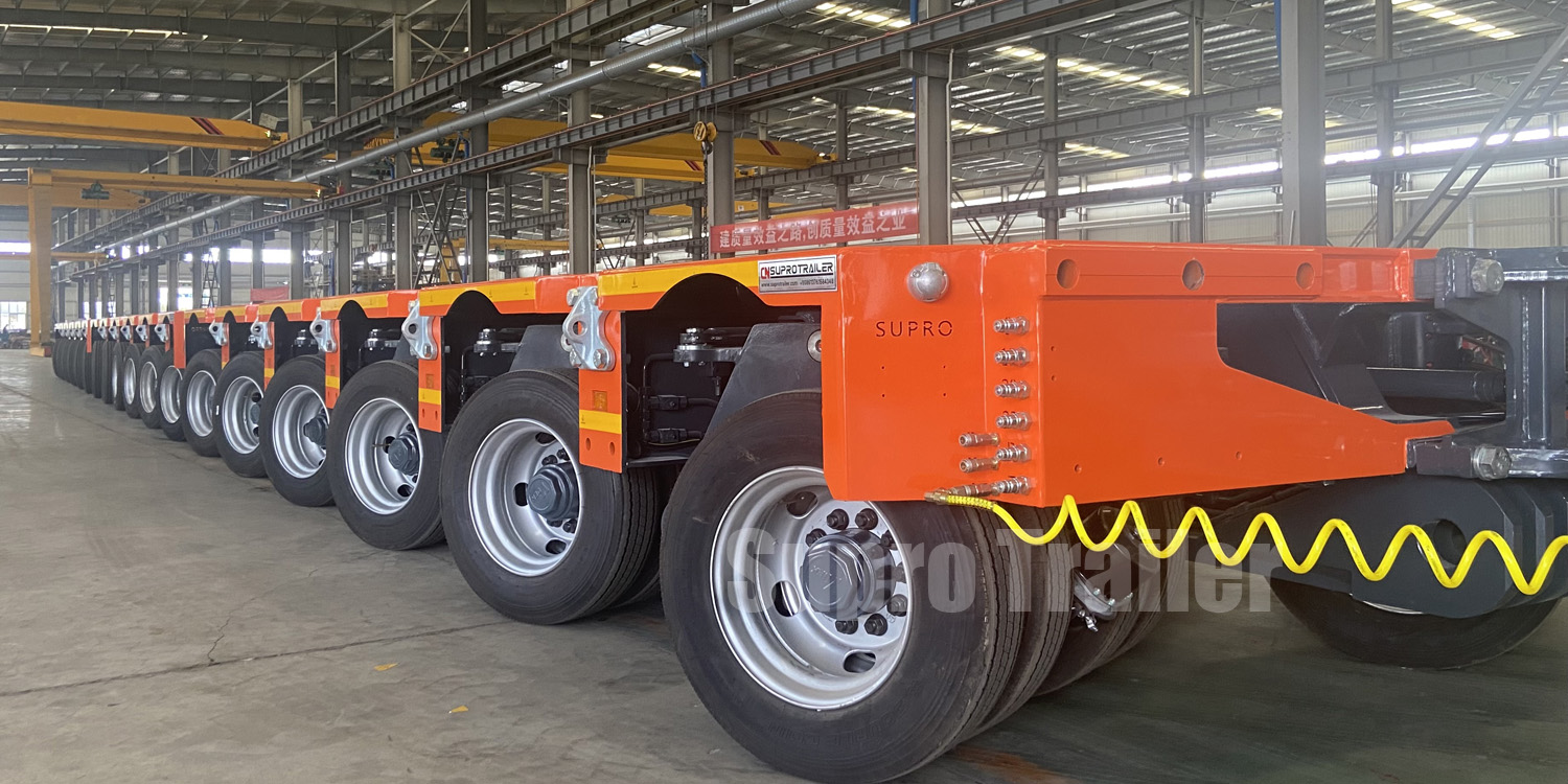 Supro Trailer Hydraulic multi axles trailer specifications