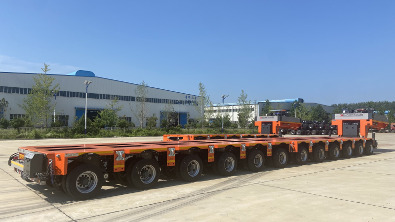 STN-V3 Hydraulic modular trailer