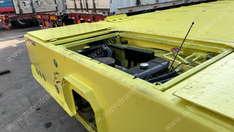 Folding Gooseneck Low Bed Trailer