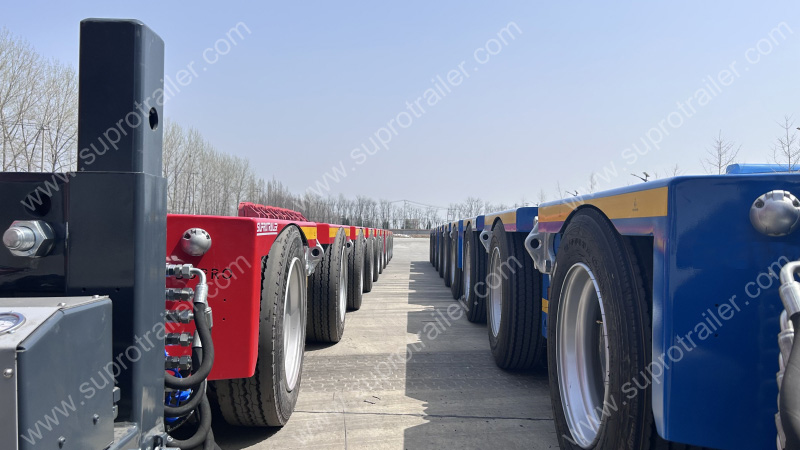 685mm Height Hydraulic Modular Trailer