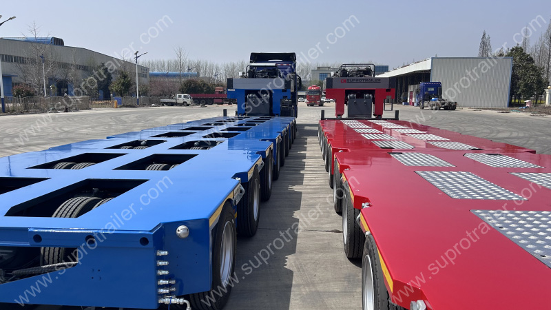 685mm Height Hydraulic Modular Trailer