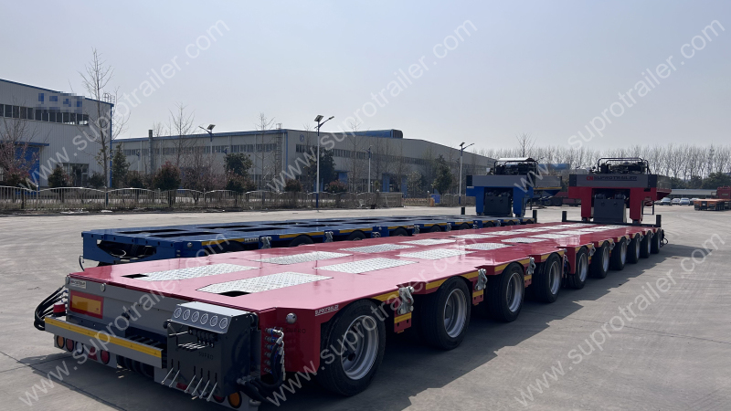 685mm Height Hydraulic Modular Trailer