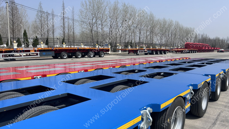 685mm Height Hydraulic Modular Trailer