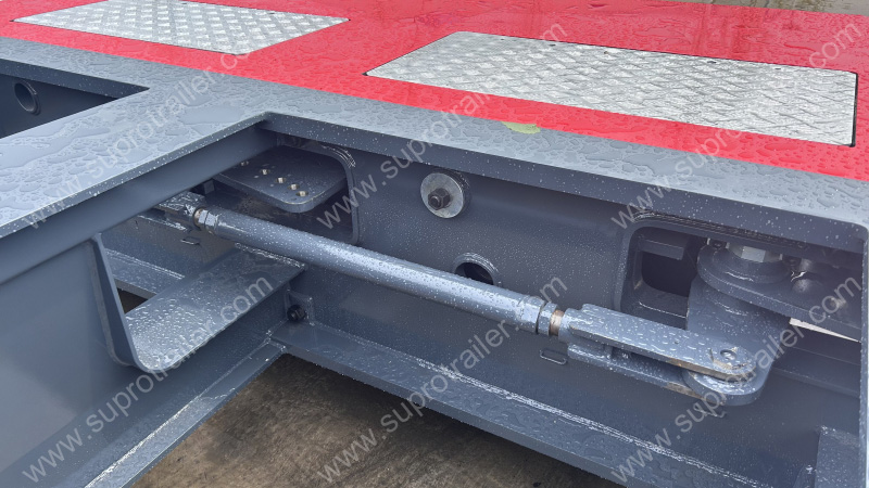 Split Hydraulic modular trailer