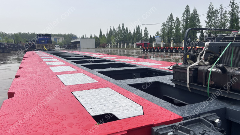 Split Hydraulic modular trailer