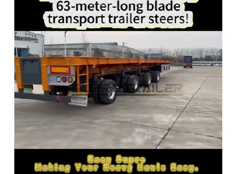 63m blade transport trailer