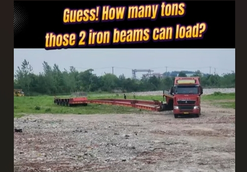 Do you think these are just iron rods? They are the Vessel Bridge capable of 150 tons!