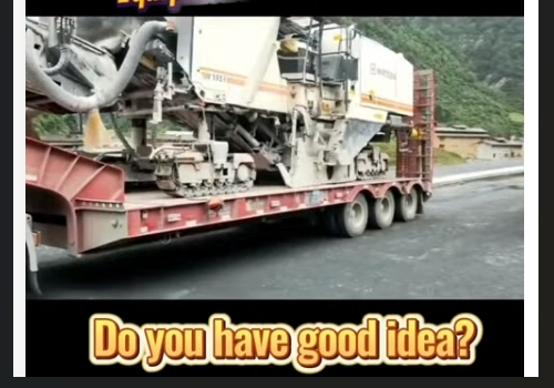 What should we do trailer's ladder angle is big and the equipment can't climb up