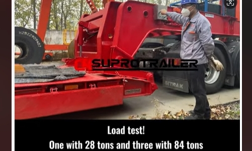 Proven Strength: Trailer Passes 84-Ton Load Test