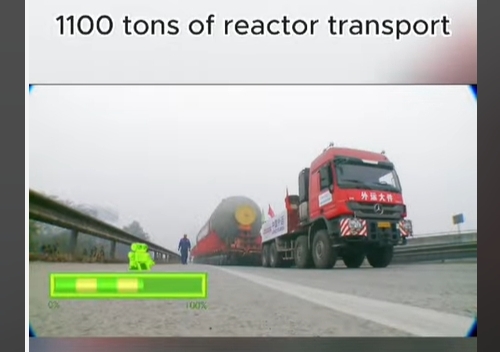 Transporting a 1100-Ton Reactor: A Feat of Engineering Precision