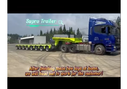 Revolutionizing Heavy Transport with Multi-Axle Trailers