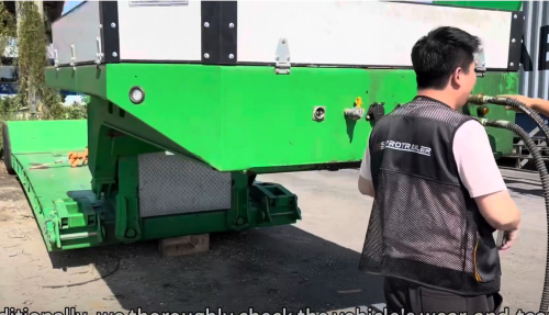 Only 1 Set Hydraulic Gooseneck Trailer? Don`t Worry! Supro Trailer Still Come to Do Service!