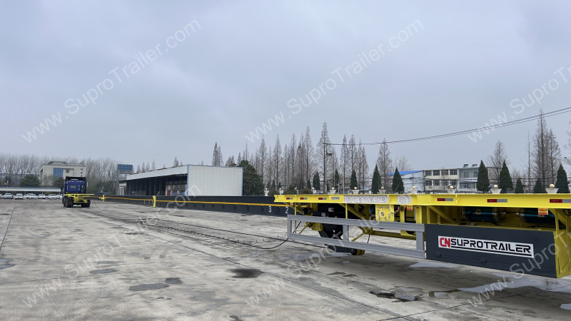 Blade Transport Extendable Trailer - Automatic Steering