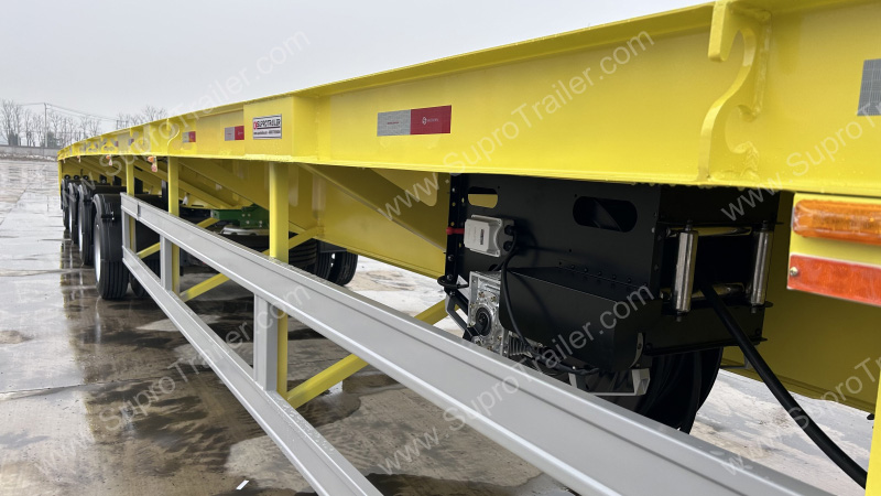 Blade Transport Extendable Trailer - Automatic Steering