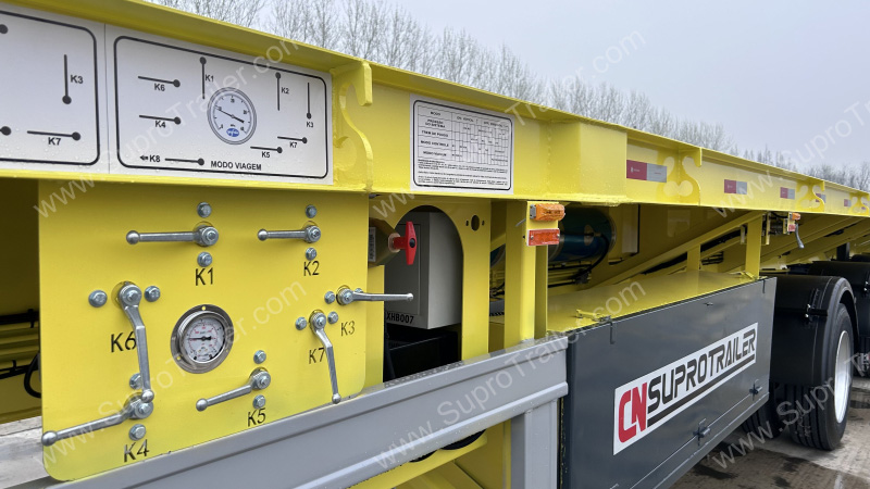 Blade Transport Extendable Trailer - Automatic Steering