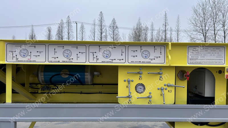 Blade Transport Extendable Trailer - Automatic Steering