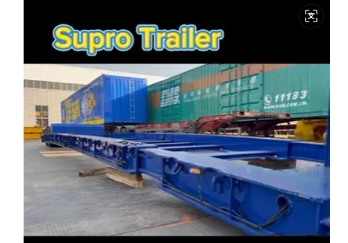 The Ultimate Low Bed Trailer for Container Transport