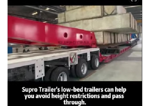 Innovative Solutions Overcome Height Limits in Heavy Transport