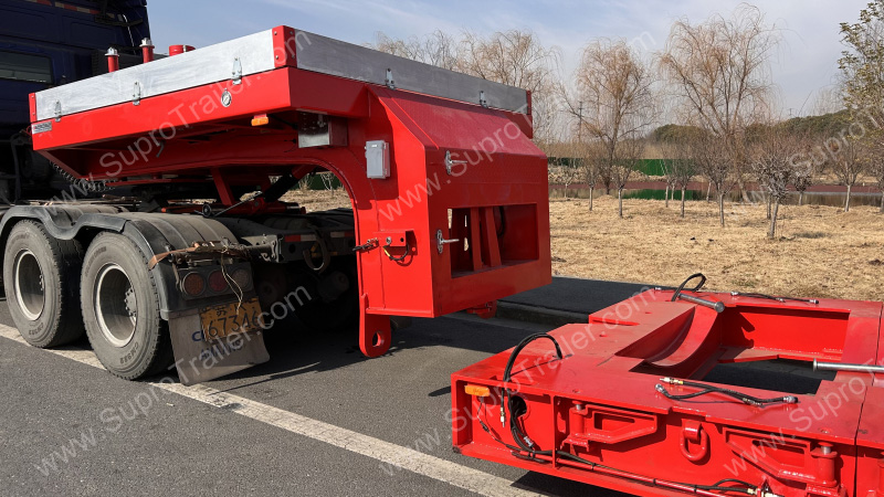 detachable gooseneck lowboy trailer