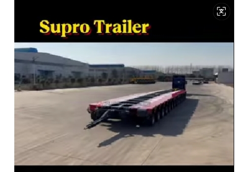 Explore the Split-Version Hydraulic Modular Trailer for Customized Heavy Transport