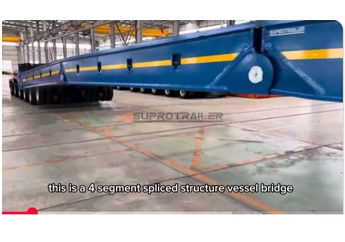 The Ultimate Solution for Oversized Loads: Supro’s Multifunctional Vessel Bridge