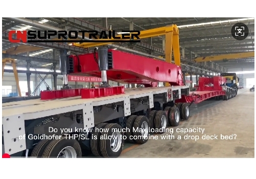 Innovative Solutions for Heavy-Duty Transport: Supro Trailer’s 350-Ton Drop Deck Bed