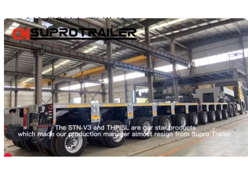 Supro Trailer: Raising the Bar in Hydraulic Modular Trailer Manufacturing